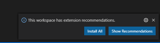 Install Extensions